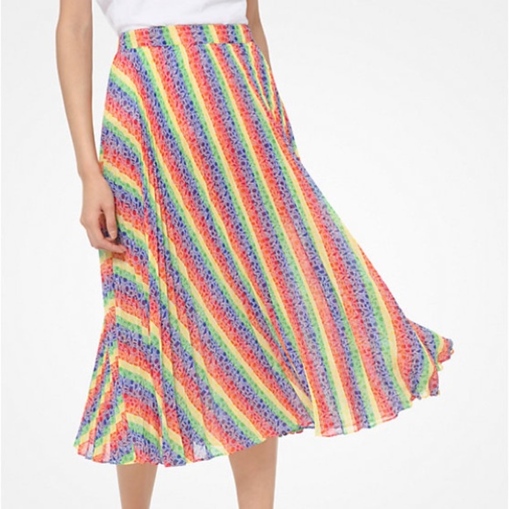 Michael Kors Rainbow Skirt
